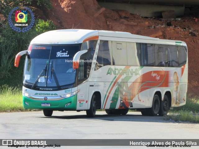 Empresa de Transportes Andorinha 6277 na cidade de Campinas, São Paulo, Brasil, por Henrique Alves de Paula Silva. Número da foto: #10770795.