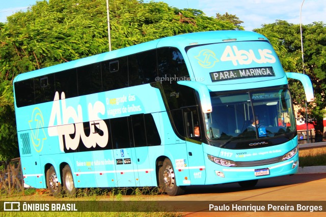 4bus - Cooperativa de Transporte Rodoviário de Passageiros Serviços e Tecnologia - Buscoop 44008 na cidade de Maringá, Paraná, Brasil, por Paulo Henrique Pereira Borges. ID da foto: 10772769.