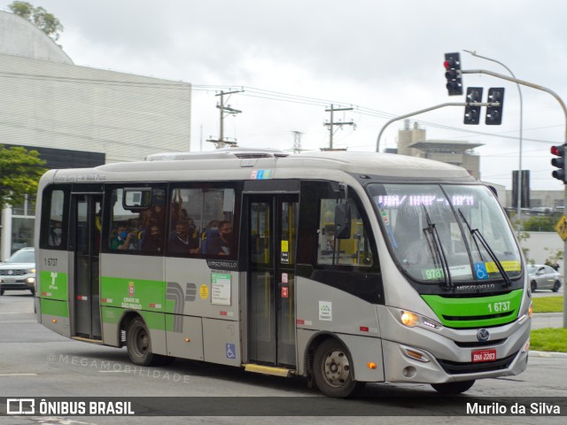 Transcooper > Norte Buss 1 6737 na cidade de São Paulo, São Paulo, Brasil, por Murilo da Silva. Número da foto: #10770591.