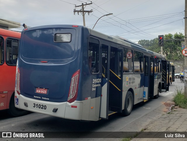 Bettania Ônibus 31020 na cidade de Belo Horizonte, Minas Gerais, Brasil, por Luiz Silva. Número da foto: #10772774.