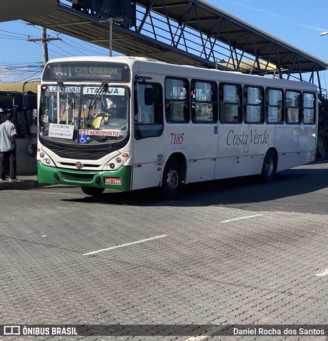 Empresa de Transportes Costa Verde 7185 na cidade de Salvador, Bahia, Brasil, por Daniel Rocha dos Santos. ID da foto: 10771296.