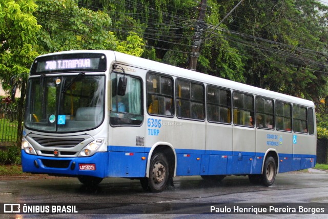 Turb Petrópolis > Turp -Transporte Urbano de Petrópolis 6306 na cidade de Petrópolis, Rio de Janeiro, Brasil, por Paulo Henrique Pereira Borges. ID da foto: 10772961.