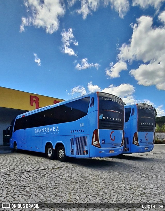 Expresso Guanabara 835 na cidade de Jequié, Bahia, Brasil, por Luiz Fellipe. Número da foto: #10771836.