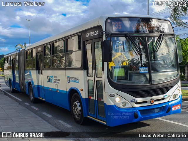 Canasvieiras Transportes 1435 na cidade de Florianópolis, Santa Catarina, Brasil, por Lucas Weber Calizario. Número da foto: #10772942.