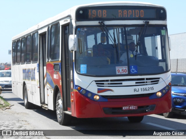 Transportadora Tinguá RJ 156.215 na cidade de Nova Iguaçu, Rio de Janeiro, Brasil, por Augusto César. Número da foto: #10770749.