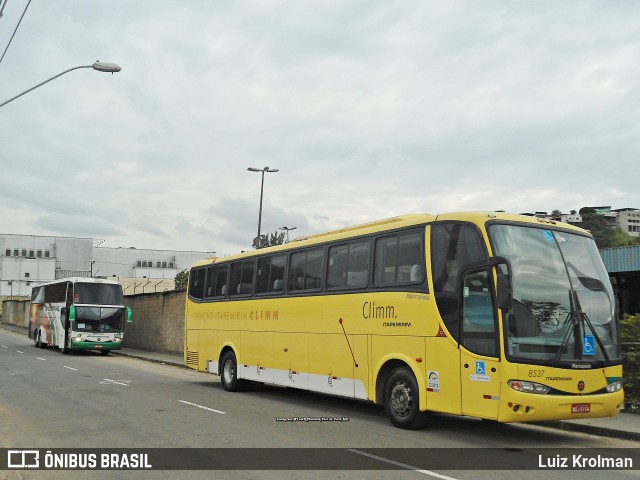 Viação Itapemirim 8537 na cidade de Juiz de Fora, Minas Gerais, Brasil, por Luiz Krolman. ID da foto: 10771439.