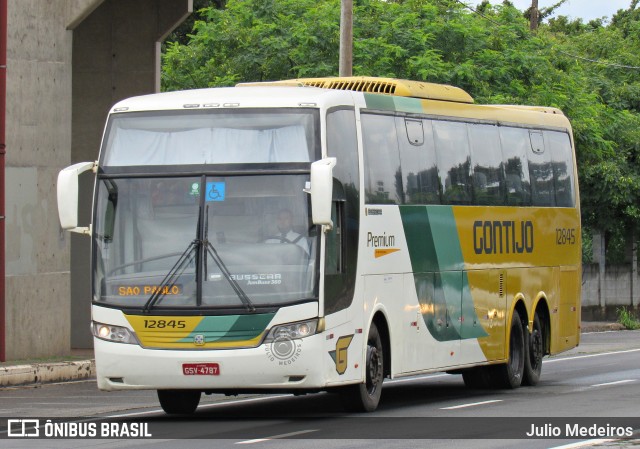 Empresa Gontijo de Transportes 12845 na cidade de Campinas, São Paulo, Brasil, por Julio Medeiros. ID da foto: 10771143.