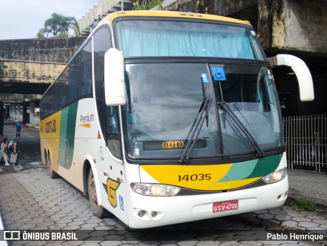 Empresa Gontijo de Transportes 14035 na cidade de Belo Horizonte, Minas Gerais, Brasil, por Pablo Henrique. ID da foto: 10773541.