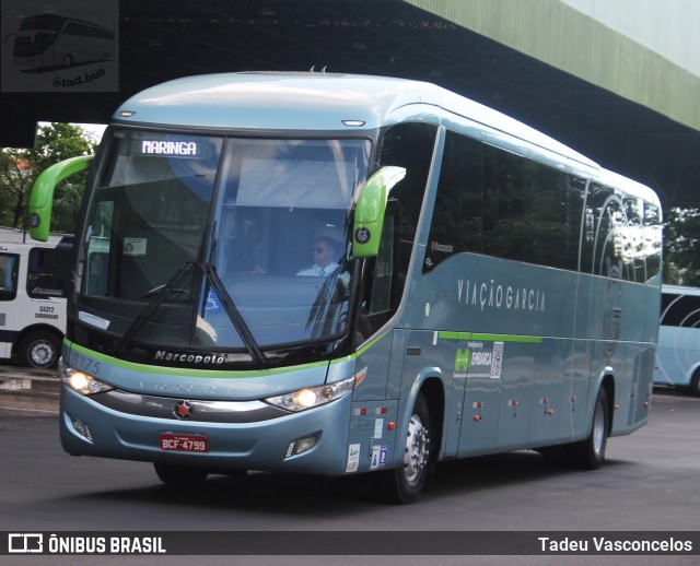 Viação Garcia 8175 na cidade de Bauru, São Paulo, Brasil, por Tadeu Vasconcelos. ID da foto: 10769862.