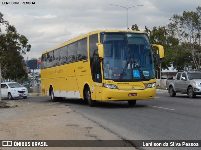 Viação Itapemirim 45813 na cidade de Caruaru, Pernambuco, Brasil, por Lenilson da Silva Pessoa. ID da foto: 10770850.