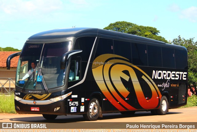 Expresso Nordeste 5475 na cidade de Maringá, Paraná, Brasil, por Paulo Henrique Pereira Borges. Número da foto: #10772804.