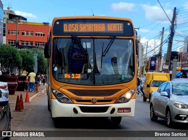 Auto Viação Marechal Brasília 442984 na cidade de Taguatinga, Distrito Federal, Brasil, por Brenno Santos. Número da foto: #10769907.