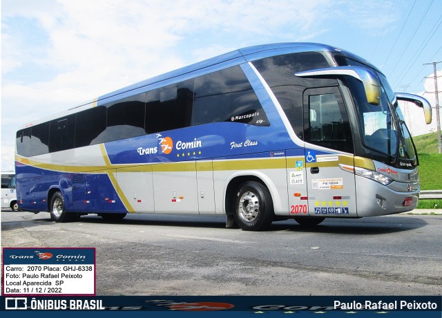 Trans Comin 2070 na cidade de Aparecida, São Paulo, Brasil, por Paulo Rafael Peixoto. Número da foto: #10772130.