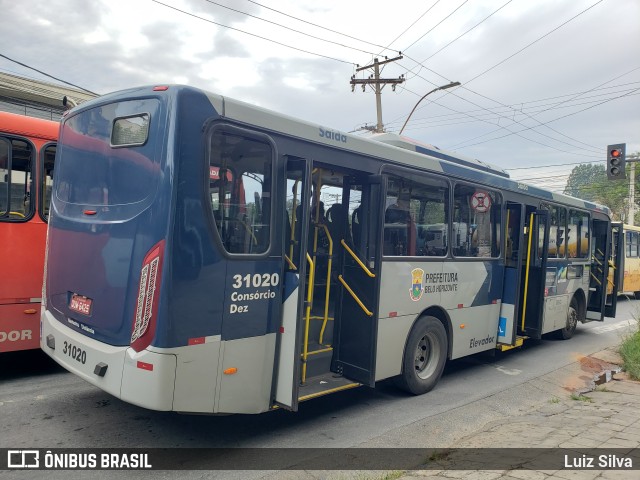 Bettania Ônibus 31020 na cidade de Belo Horizonte, Minas Gerais, Brasil, por Luiz Silva. ID da foto: 10772776.