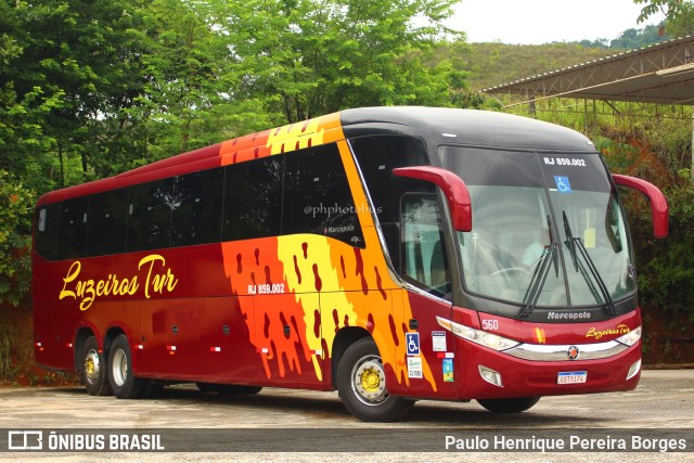 Luzeiros Tur 560 na cidade de Paracambi, Rio de Janeiro, Brasil, por Paulo Henrique Pereira Borges. ID da foto: 10772691.