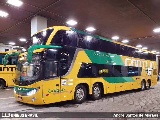 Empresa Gontijo de Transportes 25015 na cidade de Belo Horizonte, Minas Gerais, Brasil, por Andre Santos de Moraes. ID da foto: 10771377.