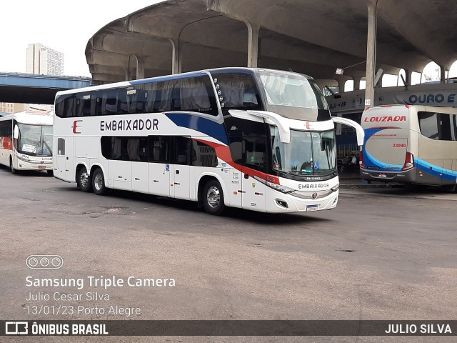 Expresso Embaixador 609 na cidade de Porto Alegre, Rio Grande do Sul, Brasil, por JULIO SILVA. Número da foto: #10773089.