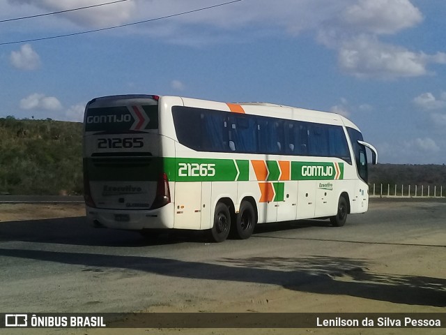 Empresa Gontijo de Transportes 21265 na cidade de Taquaritinga do Norte, Pernambuco, Brasil, por Lenilson da Silva Pessoa. ID da foto: 10770811.