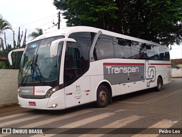 Transpen Transporte Coletivo e Encomendas 40030 na cidade de Campina do Monte Alegre, São Paulo, Brasil, por Pedro Leo. Número da foto: #10770182.