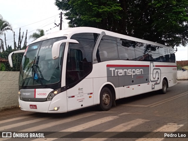 Transpen Transporte Coletivo e Encomendas 40030 na cidade de Campina do Monte Alegre, São Paulo, Brasil, por Pedro Leo. ID da foto: 10770182.