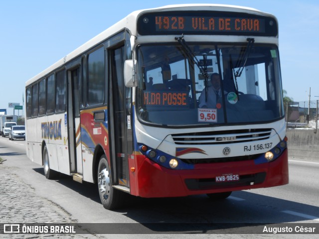 Transportadora Tinguá RJ 156.137 na cidade de Nova Iguaçu, Rio de Janeiro, Brasil, por Augusto César. Número da foto: #10770718.
