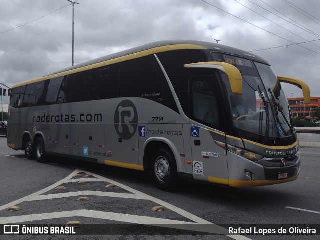 RodeRotas - Rotas de Viação do Triângulo 7714 na cidade de São Paulo, São Paulo, Brasil, por Rafael Lopes de Oliveira. ID da foto: 10773422.