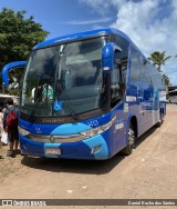 Tour Azul Transportes e Locações 1413 na cidade de Tibau do Sul, Rio Grande do Norte, Brasil, por Daniel Rocha dos Santos. Número da foto: #:id.