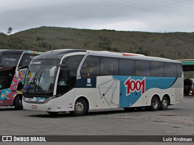 Auto Viação 1001 3403 na cidade de Juiz de Fora, Minas Gerais, Brasil, por Luiz Krolman. Número da foto: #10776396.