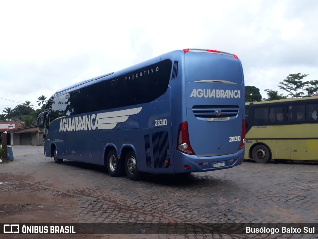 Viação Águia Branca 28310 na cidade de Ituberá, Bahia, Brasil, por Busólogo Baixo Sul. ID da foto: 10773948.