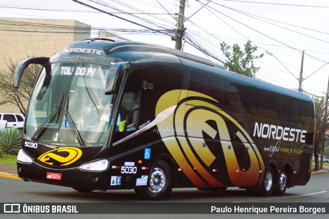 Expresso Nordeste 5030 na cidade de Apucarana, Paraná, Brasil, por Paulo Henrique Pereira Borges. ID da foto: 10776616.