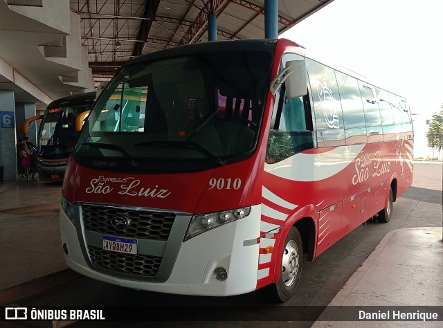 Expresso São Luiz 9010 na cidade de Rio Verde, Goiás, Brasil, por Daniel Henrique. Número da foto: #10775687.