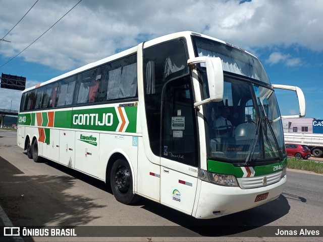 Empresa Gontijo de Transportes 21140 na cidade de Goiana, Pernambuco, Brasil, por Jonas Alves. ID da foto: 10774314.