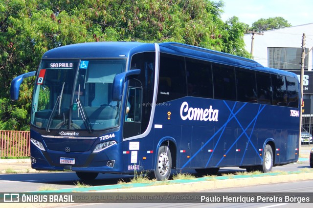 Viação Cometa 721544 na cidade de São Carlos, São Paulo, Brasil, por Paulo Henrique Pereira Borges. ID da foto: 10776585.