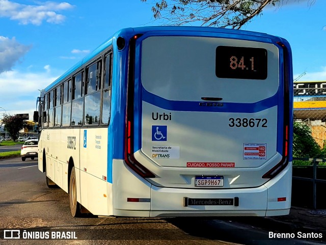 Urbi Mobilidade Urbana 338672 na cidade de Candangolândia, Distrito Federal, Brasil, por Brenno Santos. Número da foto: #10774602.