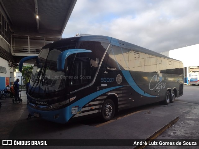 Empresa de Ônibus Nossa Senhora da Penha 53007 na cidade de Rio de Janeiro, Rio de Janeiro, Brasil, por André Luiz Gomes de Souza. Número da foto: #10776484.