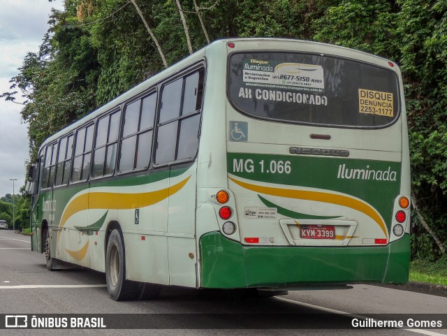 Transporte e Turismo Iluminada MG 1.066 na cidade de Magé, Rio de Janeiro, Brasil, por Guilherme Gomes. ID da foto: 10775329.