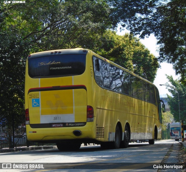 Viação Itapemirim 5811 na cidade de São Paulo, São Paulo, Brasil, por Caio Henrique . Número da foto: #10774685.