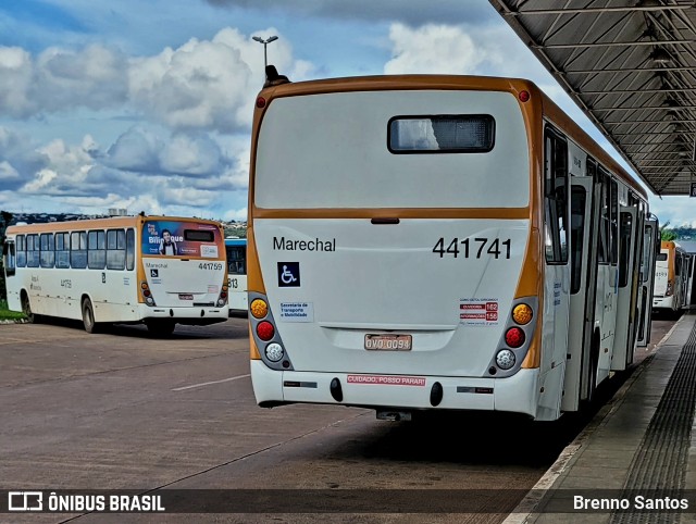 Auto Viação Marechal Brasília 441741 na cidade de Samambaia, Distrito Federal, Brasil, por Brenno Santos. Número da foto: #10776365.