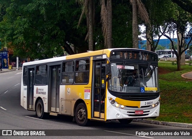 Transunião Transportes 3 6631 na cidade de São Paulo, São Paulo, Brasil, por Felipe Goncalves do Vale. ID da foto: 10775920.