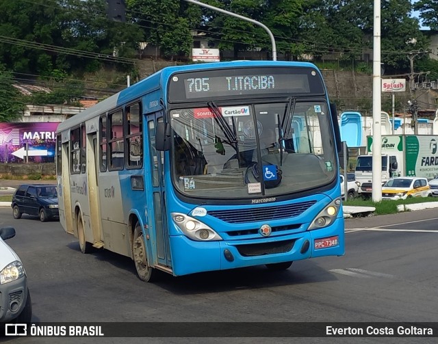 Viação Satélite 25537 na cidade de Cariacica, Espírito Santo, Brasil, por Everton Costa Goltara. Número da foto: #10775938.