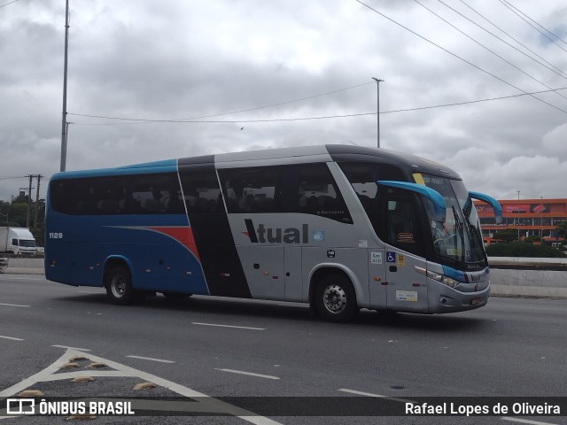 Viação Atual 1129 na cidade de São Paulo, São Paulo, Brasil, por Rafael Lopes de Oliveira. ID da foto: 10775667.