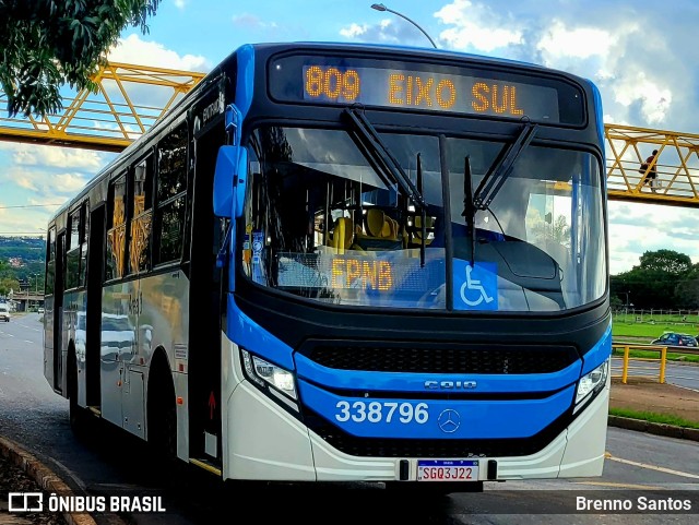 Urbi Mobilidade Urbana 338796 na cidade de Candangolândia, Distrito Federal, Brasil, por Brenno Santos. ID da foto: 10774606.