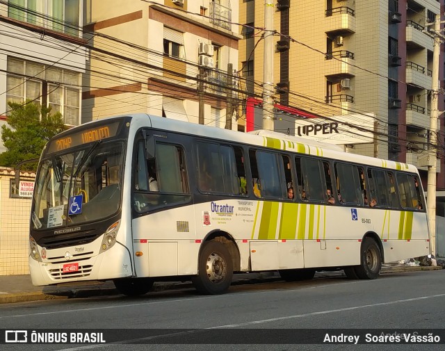 Otrantur Transporte e Turismo 85-083 na cidade de São Vicente, São Paulo, Brasil, por Andrey  Soares Vassão. Número da foto: #10775205.