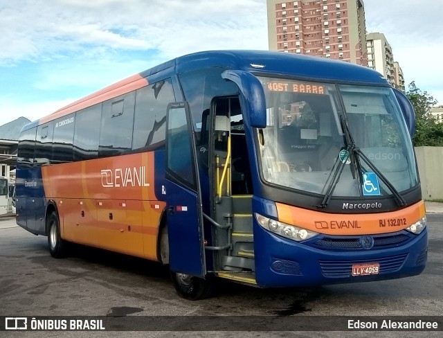 Evanil Transportes e Turismo RJ 132.012 na cidade de Rio de Janeiro, Rio de Janeiro, Brasil, por Edson Alexandree. Número da foto: #10773822.