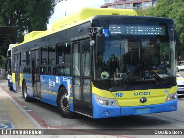 UCOT - Union Cooperativa Obrera de Transporte 116 na cidade de Montevideo, Montevideo, Uruguai, por Osvaldo Born. ID da foto: 10775091.