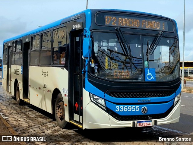 Urbi Mobilidade Urbana 336955 na cidade de Candangolândia, Distrito Federal, Brasil, por Brenno Santos. ID da foto: 10773856.