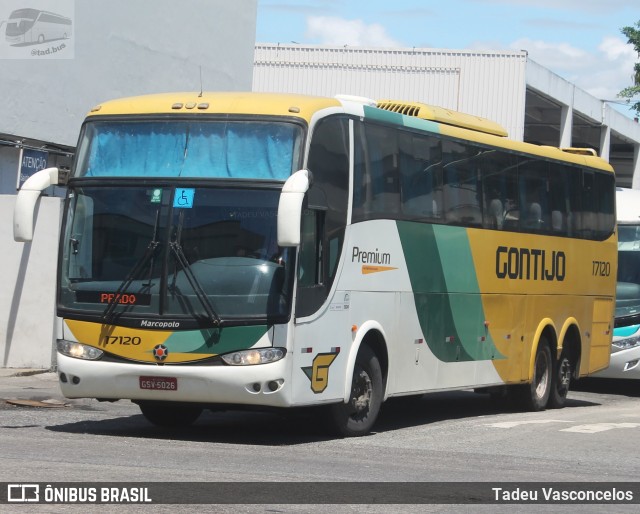 Empresa Gontijo de Transportes 17120 na cidade de Rio de Janeiro, Rio de Janeiro, Brasil, por Tadeu Vasconcelos. Número da foto: #10774473.