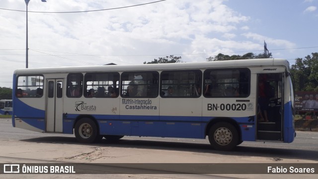 Transportes Barata BN-00020 na cidade de Ananindeua, Pará, Brasil, por Fabio Soares. Número da foto: #10776093.