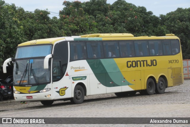 Empresa Gontijo de Transportes 14770 na cidade de Vitória da Conquista, Bahia, Brasil, por Alexandre Dumas. ID da foto: 10777101.