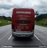 Viação Santa Cruz 28520 na cidade de Jundiaí, São Paulo, Brasil, por Rômulo Santos. Número da foto: #:id.